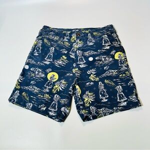 American Eagle shorts Classic shorts Hawaiian print Bermuda shorts men size 29
